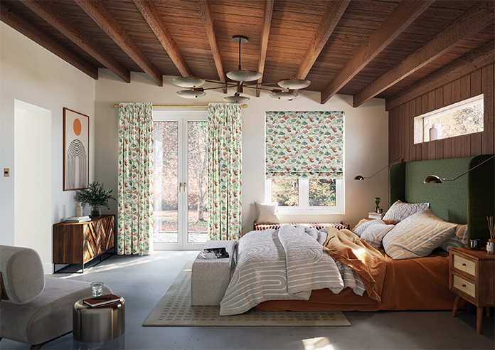 Palm Beach Faux Silk, Retreat - Roman Blind - Image 8